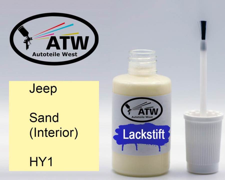 Jeep, Sand (Interior), HY1: 20ml Lackstift, von ATW Autoteile West.